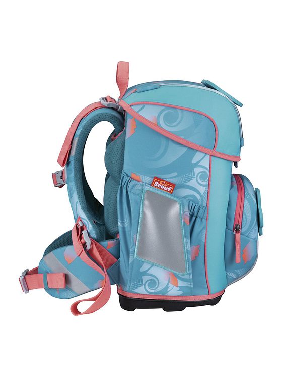 Scout Neo Exklusiv Safety Light Skoleransel-sæt 5-delt