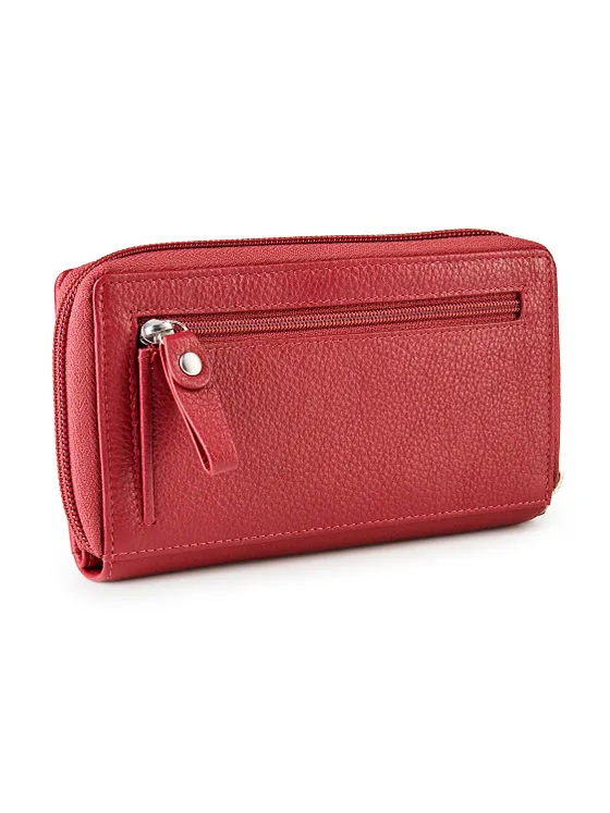 Esquire Primavera Cartera Bloqueo RFID Piel natural 15.5 cm Esquire Primavera Cartera Bloqueo RFID Piel natural 15.5 cm