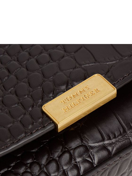 Tommy Hilfiger TH Party Skuldertaske Læder 20 cm