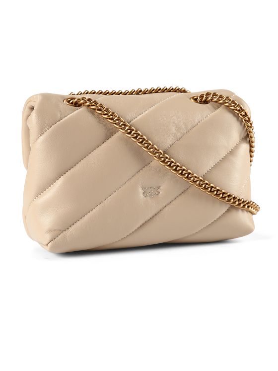 PINKO Love Puff Skuldertaske Læder 21 cm