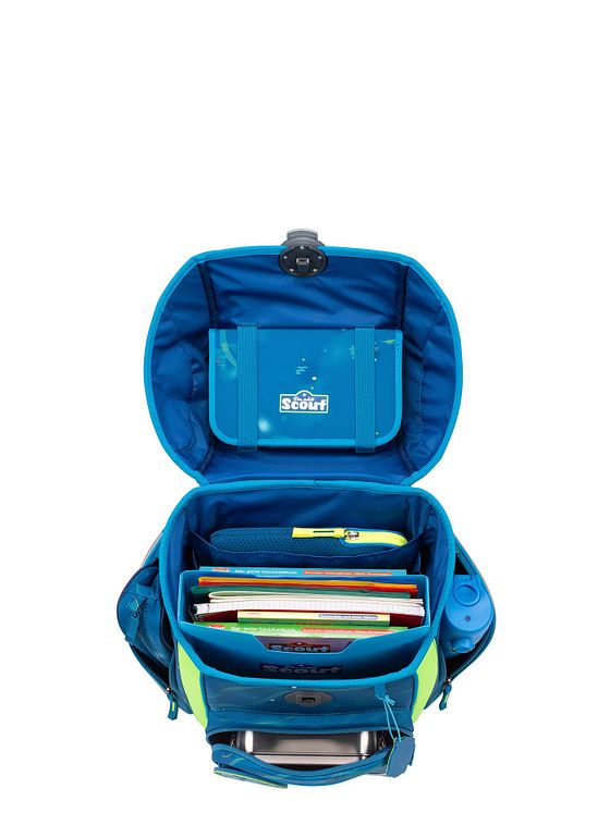 Scout Genius Skoleransel-sæt 4-delt