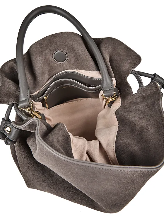 Hey Marly Cool Companion Suede Håndtaske Læder 28 cm Hey Marly Cool Companion Suede Håndtaske Læder 28 cm