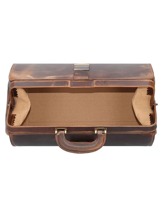 Greenburry Vintage lægetaske i læder 41 cm