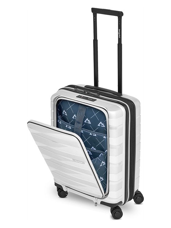 Bergpfeil Travel 4 hjul Kabinetrolley 55 cm Laptoprum med strækfold Bergpfeil Travel 4 hjul Kabinetrolley 55 cm Laptoprum med strækfold