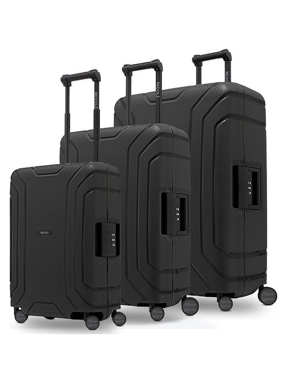 Redolz Essentials 15 4-hjulet kuffertsæt 3-delt med trepunktslukning Redolz Essentials 15 4-hjulet kuffertsæt 3-delt med trepunktslukning