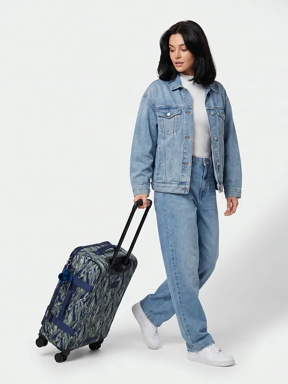 Kipling Basic Prt Spontaneous 4-pyöräinen vetolaukku M 66 cm Kipling Basic Prt Spontaneous 4-pyöräinen vetolaukku M 66 cm