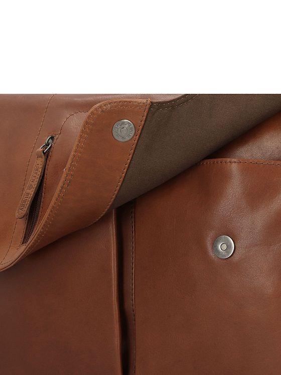 Greenburry Vintage Dokumenttaske Messenger Læder 40 cm Laptoprum