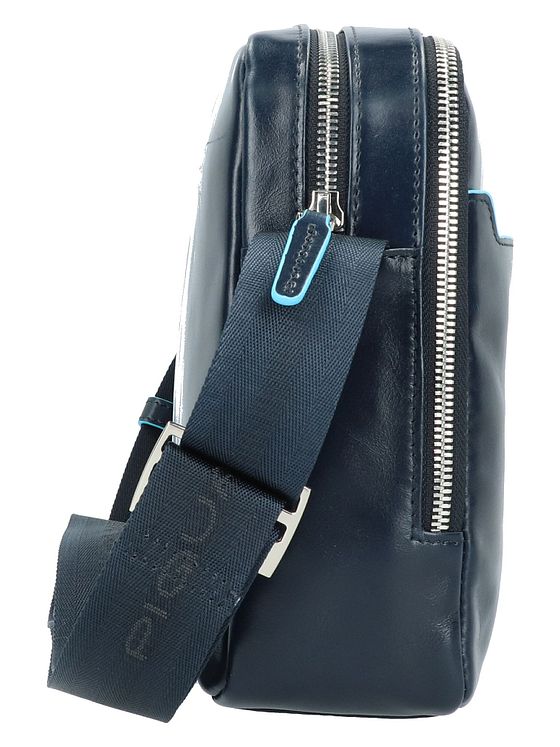 Piquadro Blå firkantet dokumentmappe 22 cm