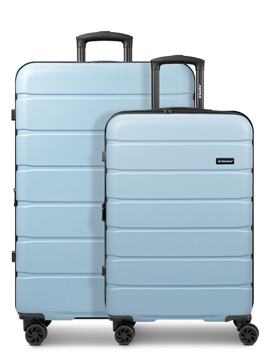 Saxoline Miami 4 kolečka Sada kufrů 2-dílný s roztažitelným záhybem