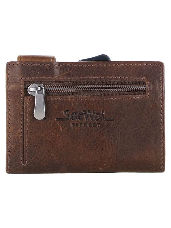 SecWal SecWal 2 kreditkortholder pung RFID læder 9 cm SecWal SecWal 2 kreditkortholder pung RFID læder 9 cm