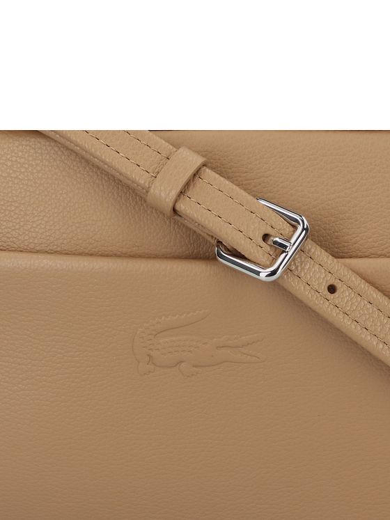 Lacoste City Court Skuldertaske Læder 21.5 cm