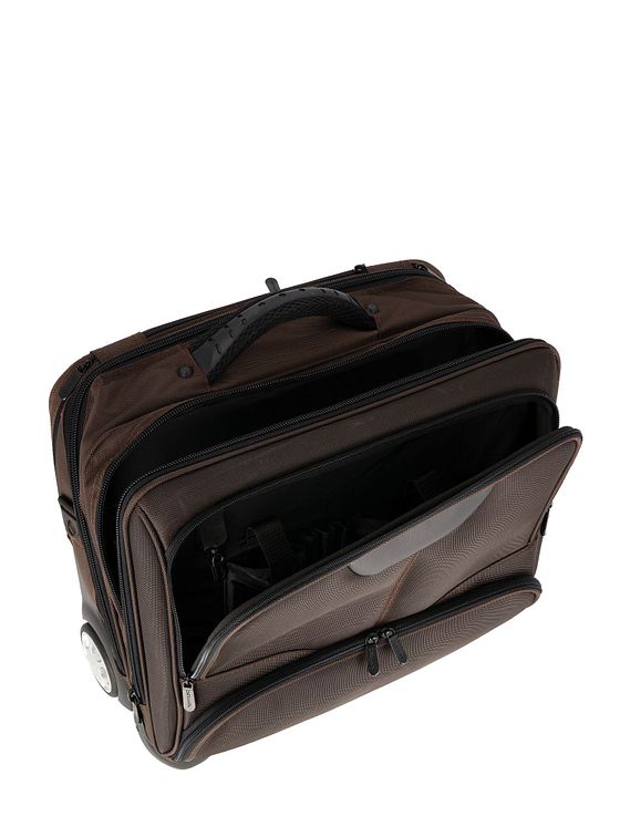 Dermata 2 kolečka Business vozík 41 cm Kapsa na notebook