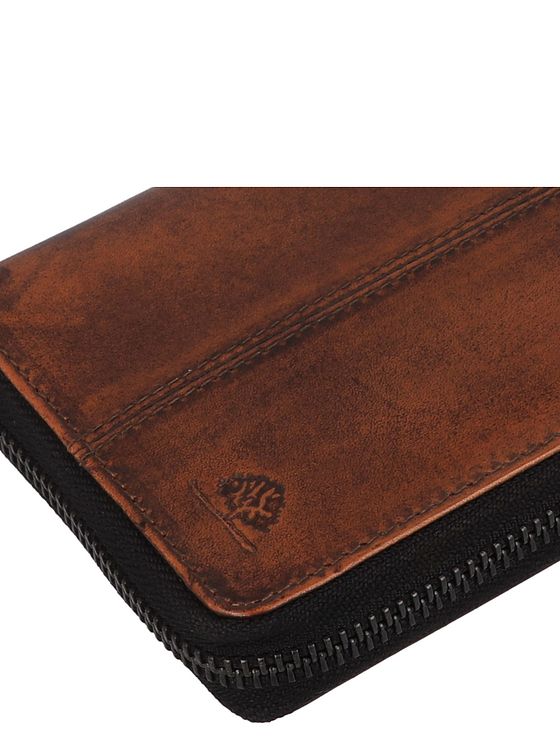 Greenburry Destressed Pung RFID-beskyttelse Læder 13 cm