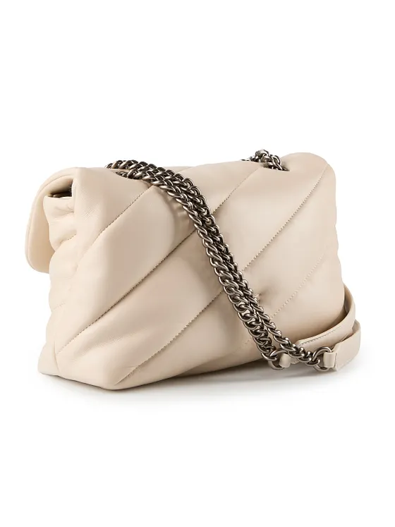 PINKO Love Puff Crossbody-laukku Nahka 27 cm