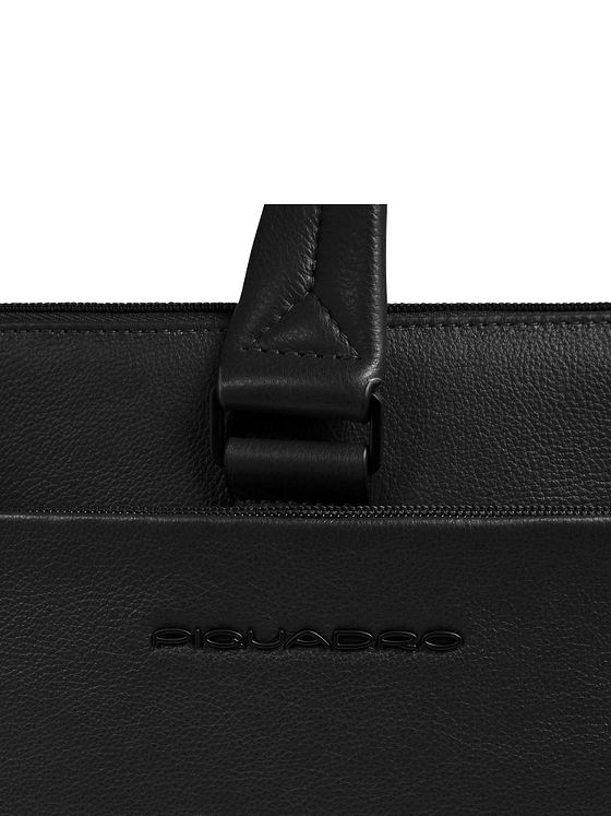 Piquadro Russel Dokumenttaske RFID-beskyttelse Læder 42 cm Laptoprum