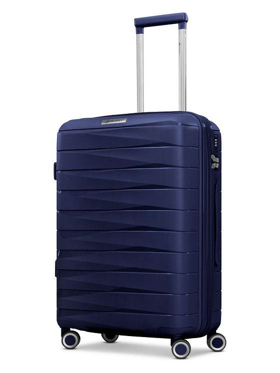 Franky London 4 hjul Trolley M 65 cm med strækfold Franky London 4 hjul Trolley M 65 cm med strækfold