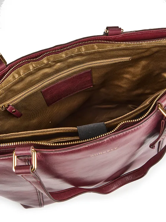 Burkely Fine Florence Shopperit Nahka 37 cm Kannettavan tietokoneen taskun syvyys