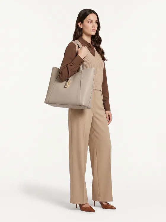 Furla Goccia Shopper taske L Læder 37 cm Furla Goccia Shopper taske L Læder 37 cm