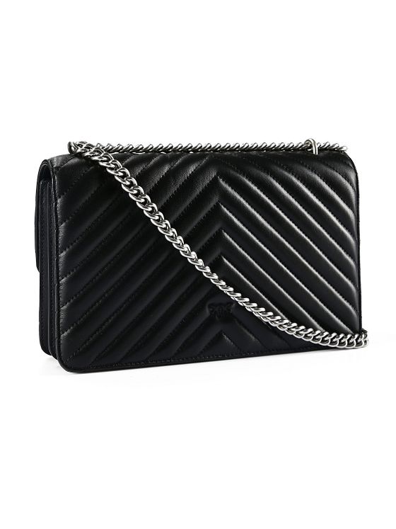 PINKO Love One Skuldertaske Læder 26.5 cm