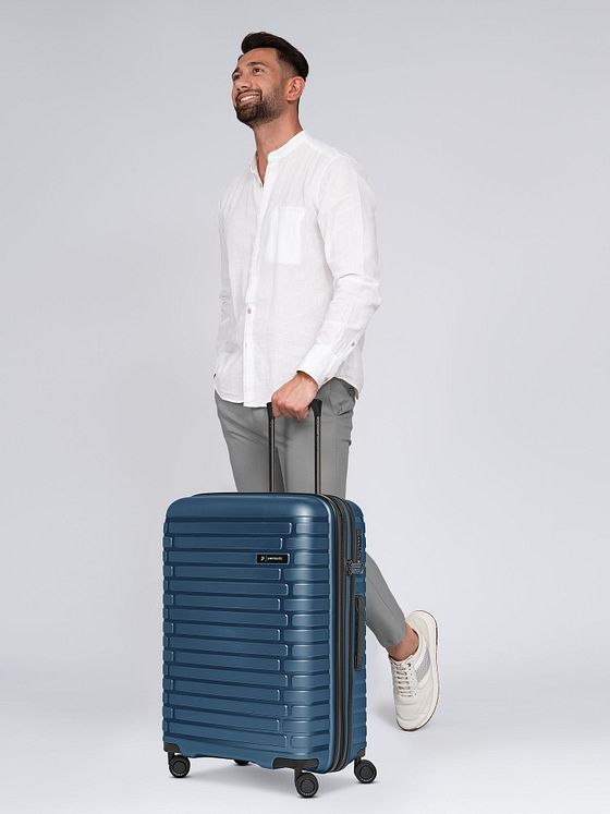 Pactastic Collection 04 THE MEDIUM + 4 hjul Trolley M 66 cm med strækfold