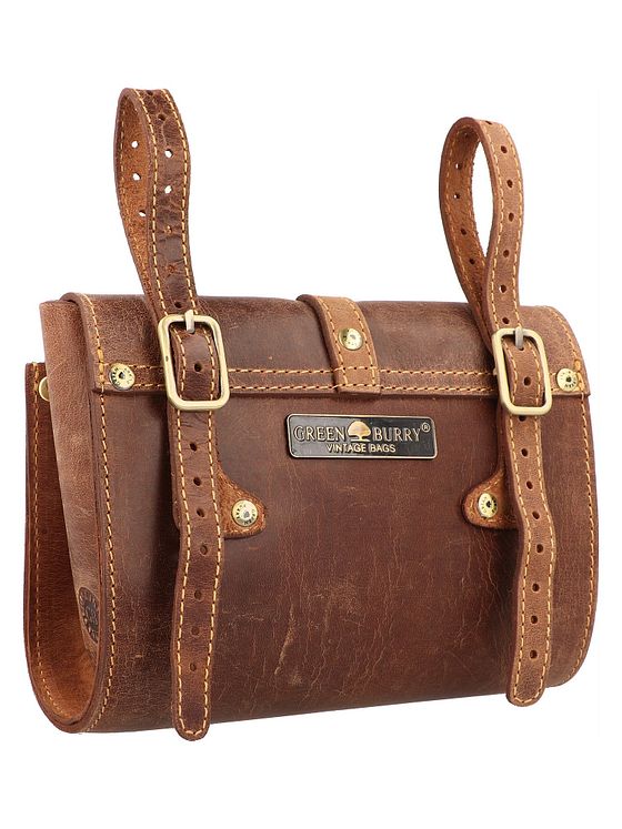Greenburry Vintage taske XL læder 20 cm