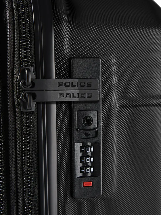 Police London 4 ruedas Trolley 74 cm Con asa expansible Police London 4 ruedas Trolley 74 cm Con asa expansible