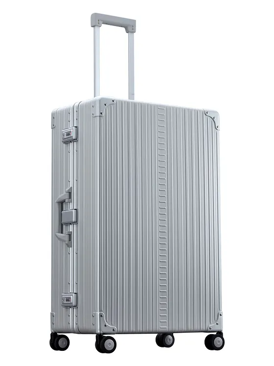 Aleon Traveler Macro 4-hjulig resväska i Aluminium, 77 cm Aleon Traveler Macro 4-hjulig resväska i Aluminium, 77 cm