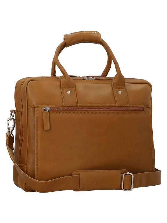 Dermata Dokumentmappe i læder med 39 cm rum til bærbar computer