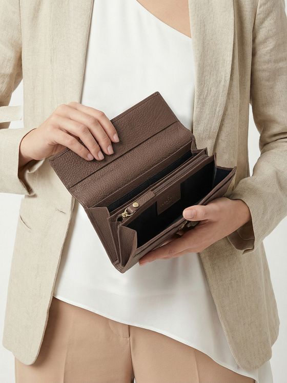 Lazarotti Bologna Leather Peněženka Kůže 19 cm