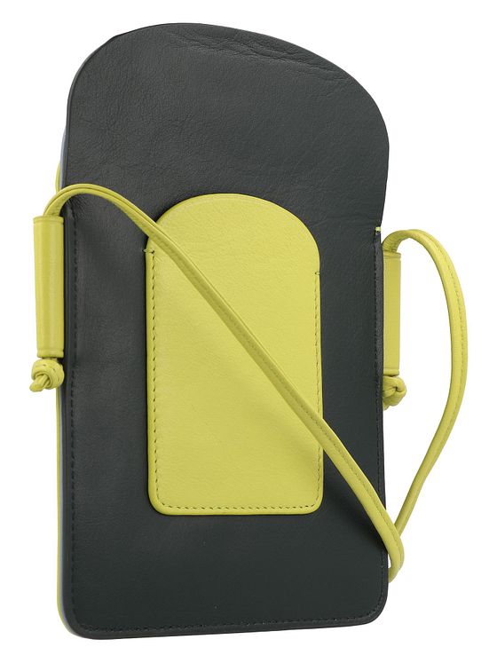 DuDu Farverigt Minorca-mobiltaske i læder 12 cm