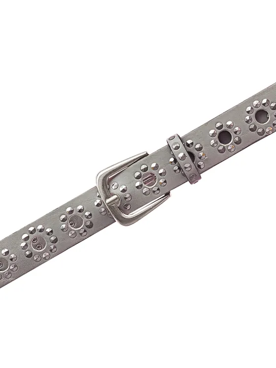 b.belt Cinturón con tachuelas Piel natural b.belt Cinturón con tachuelas Piel natural
