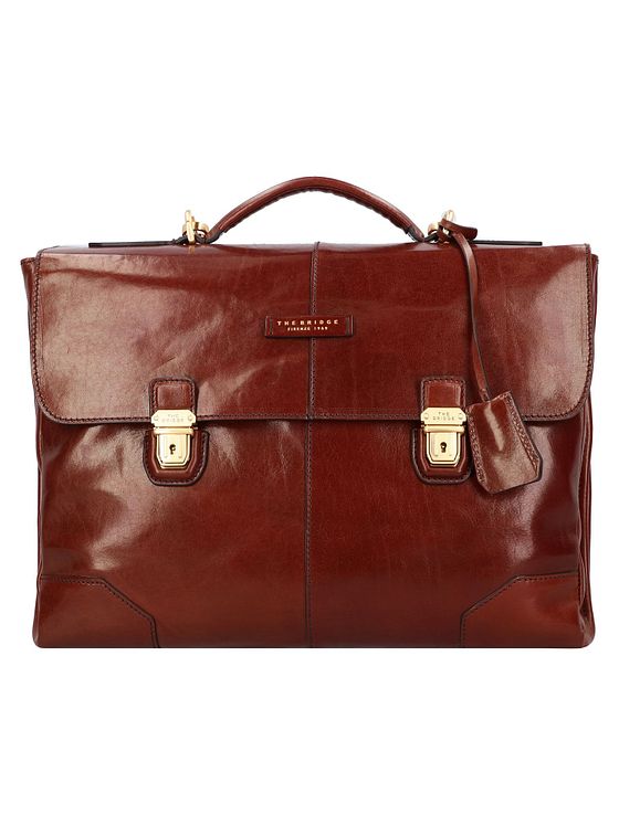 The Bridge Vespucci dokumentmappe læder 40 cm rum til bærbar computer