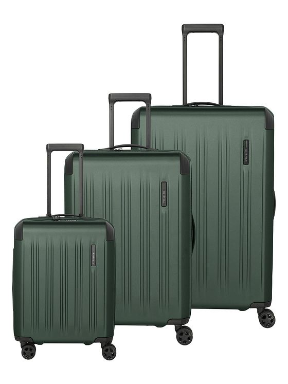 Travelite Dynamiic 4 kolečka Sada kufrů 3-dílný s roztažitelným záhybem