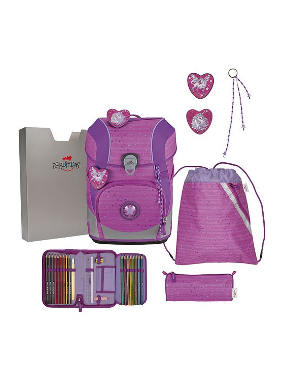 DerDieDas ErgoFlex Tiny Skoleransel-sæt 6-delt DerDieDas ErgoFlex Tiny Skoleransel-sæt 6-delt