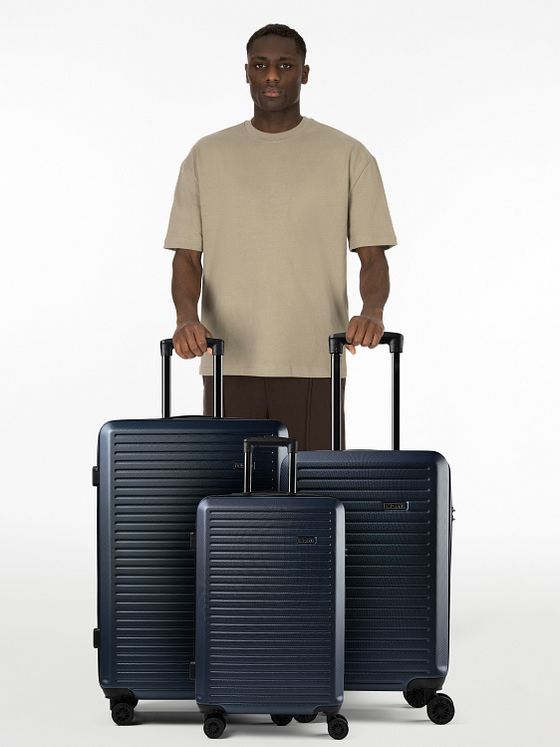 NOWI Grand Canaria 4-Rollen Kofferset 3tlg. mit Doppelrollen