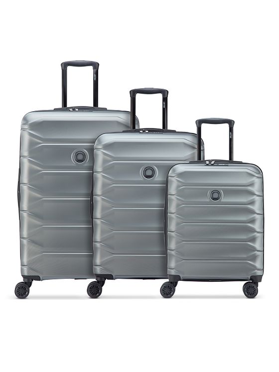 Delsey Paris Meteor 4-hjulig Resväskset 3-delad med expansionsveck Delsey Paris Meteor 4-hjulig Resväskset 3-delad med expansionsveck