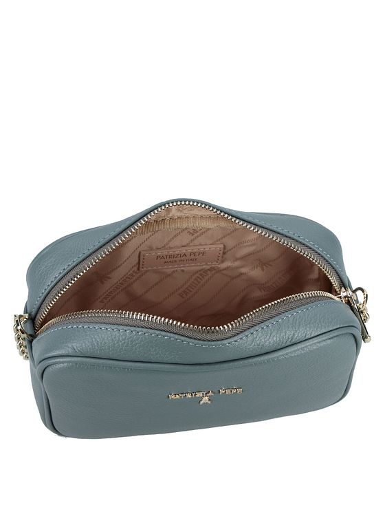 Patrizia Pepe Skuldertaske i læder 20 cm