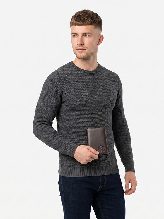 oxmox Leather Pung RFID-beskyttels Læder 10 cm
