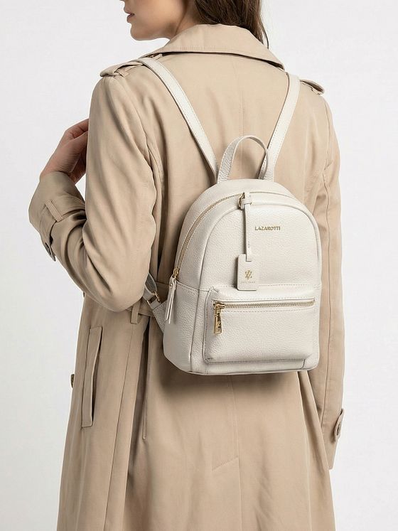 Lazarotti Bologna Leather City-rygsæk Læder 27 cm