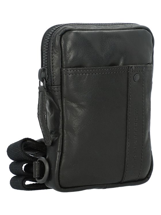 Spikes & Sparrow Bronco skuldertaske i læder 13 cm