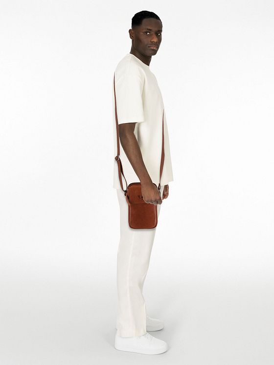 Greenburry Vintage Skuldertaske Læder 13 cm