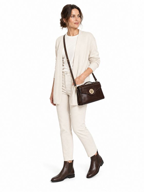 The Bridge Irene Bolso Piel natural 20 cm The Bridge Irene Bolso Piel natural 20 cm