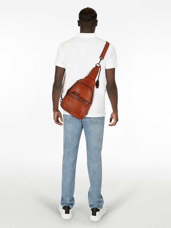 Harbour 2nd Urban Poets skuldertaske i læder 26 cm