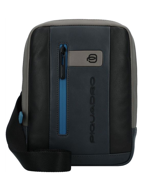 Piquadro Urban skuldertaske i læder 17 cm