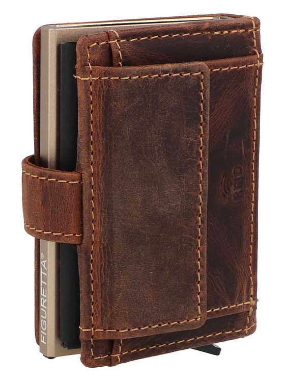 Greenburry Vintage Pung RFID-beskyttelse Læder 7.5 cm