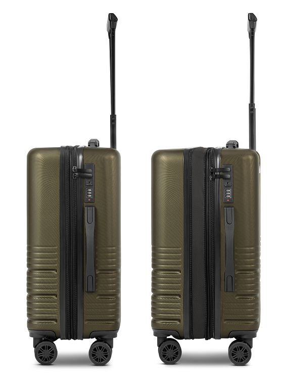 camel active Hanoi 4 hjul Kabinetrolley S 55 cm med strækfold