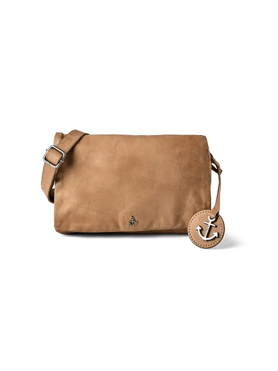 Harbour 2nd Anchor Love Bolsa de hombro Piel natural 22.5 cm