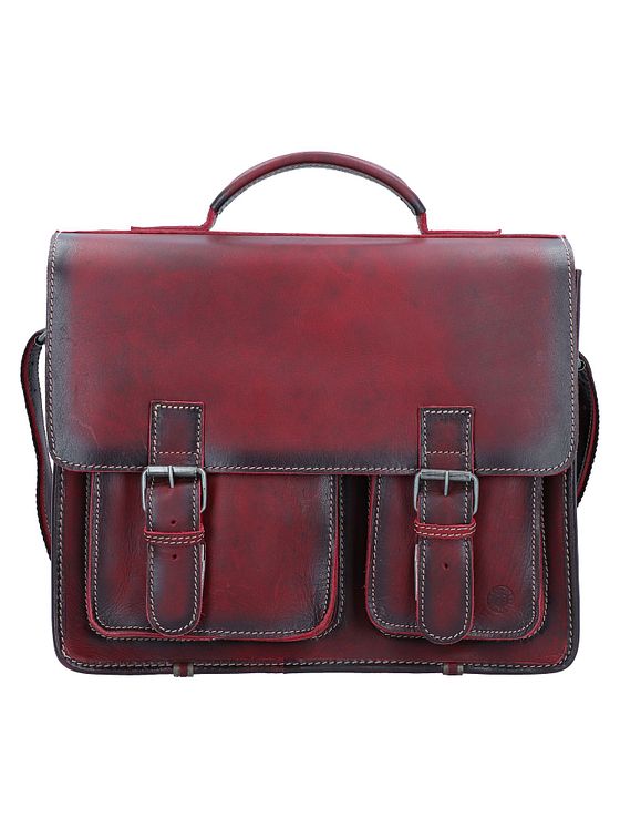 Greenburry Kuffert i læder 39 cm