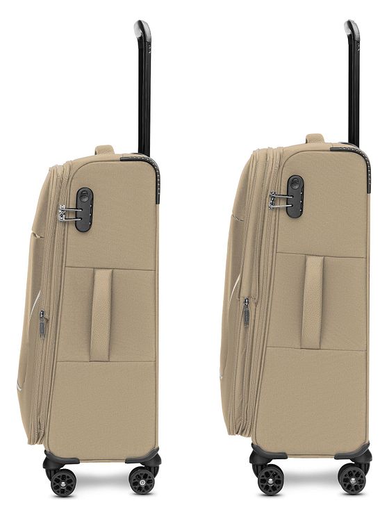 Stratic taska 4-hjuls trolley M 65 cm med ekspansionsfold