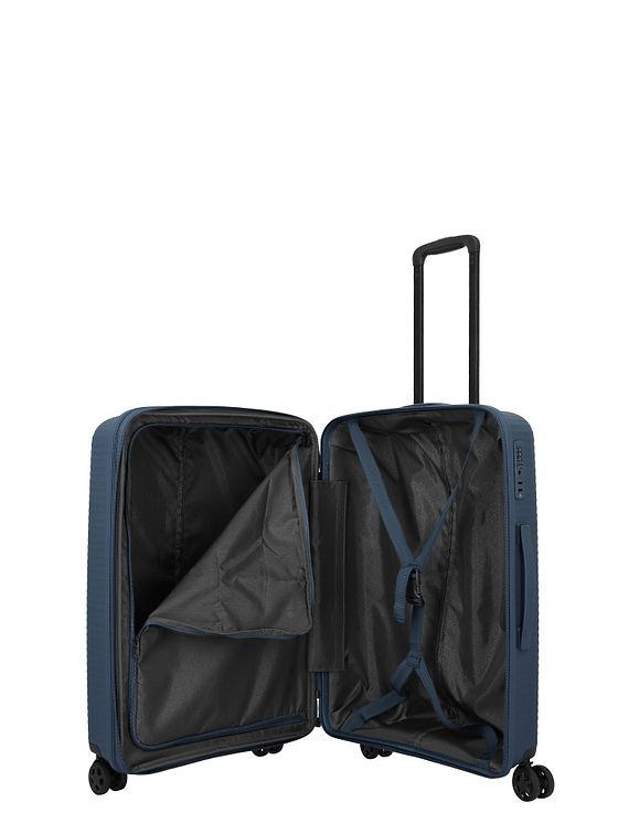 Travelite Air Stripe 4 kolečka Sada kufrů 3-dílný s roztažitelným záhybem